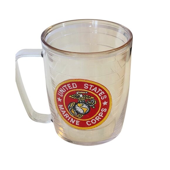 USMC Mug Tervis Tumbler United States Marine 17oz 4.75" x 3.5" - Picture 4 of 7